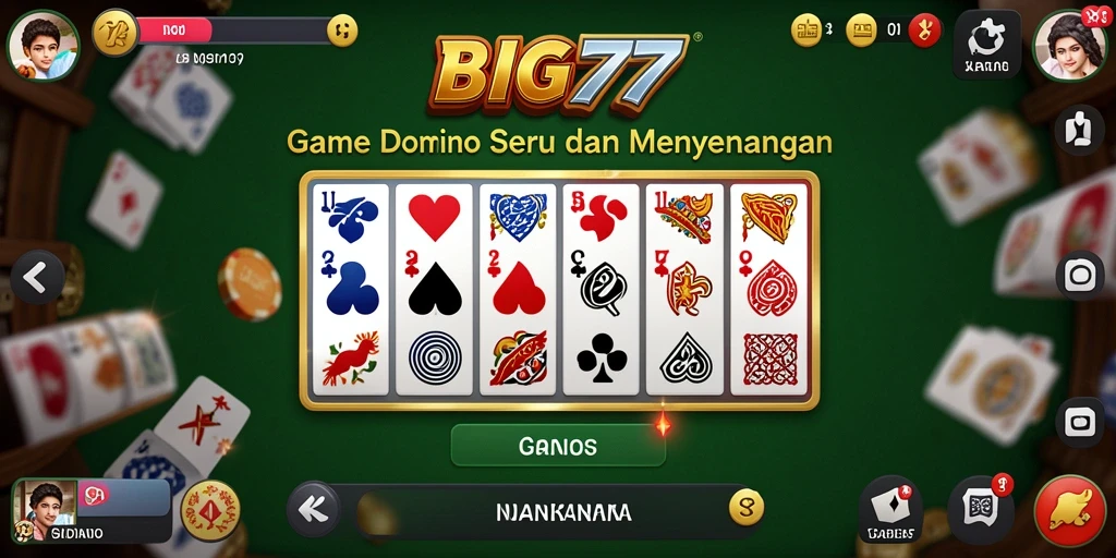 Tampilan menarik dari gameplay seru dalam BIG77.