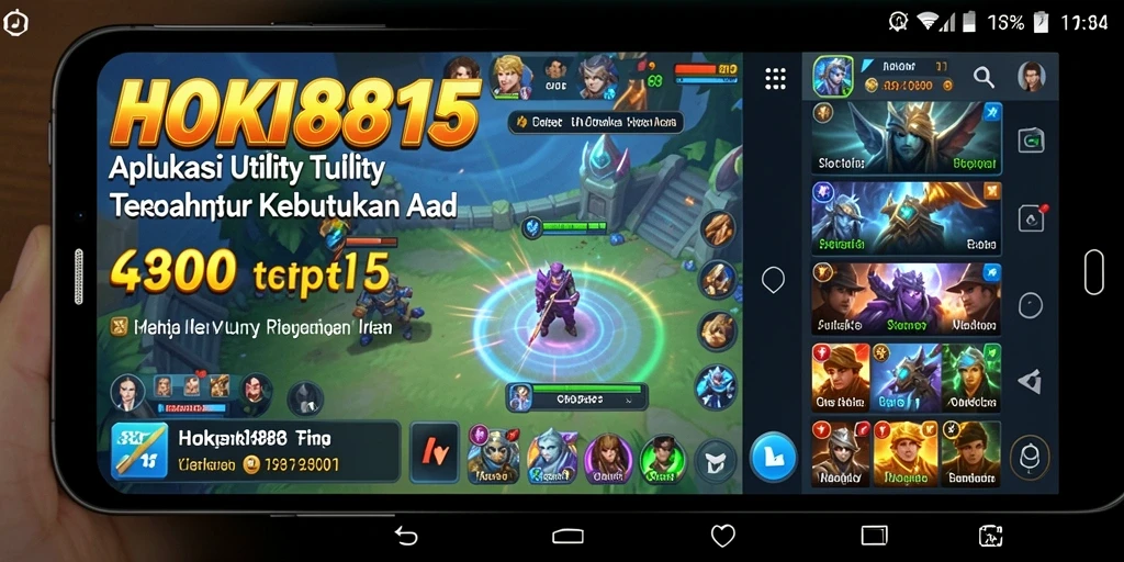 Tampilan HOKI8815 yang intuitif dan efisien.