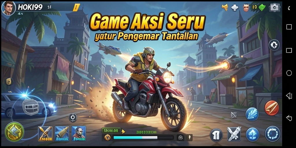 Screenshot gameplay HOKI99 menampilkan aksi seru dan mendebarkan.