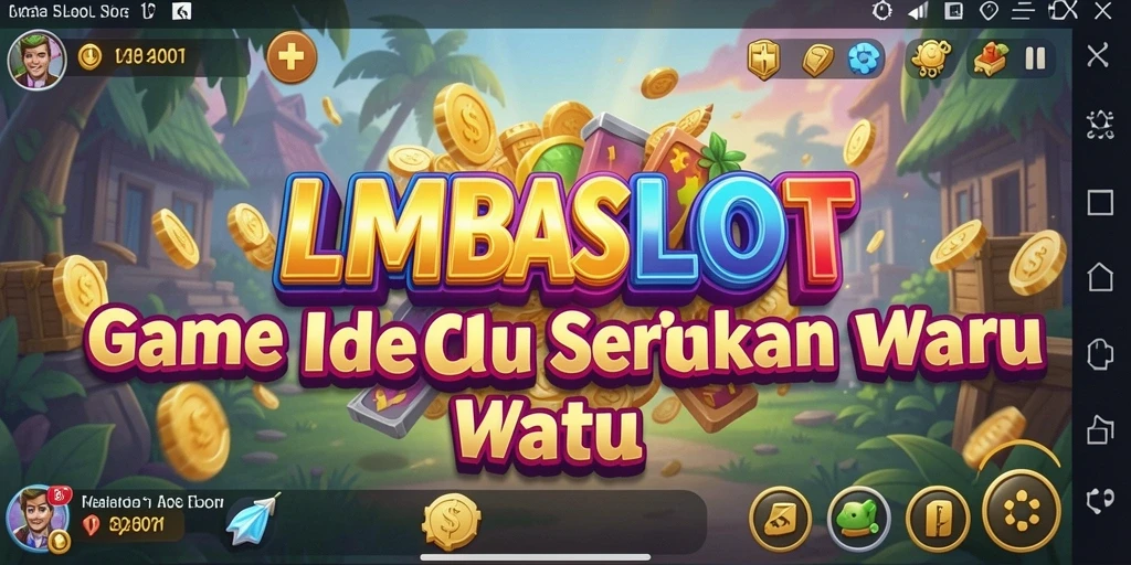 Screenshot gameplay LMBASLOT menampilkan keseruan permainan Idle.