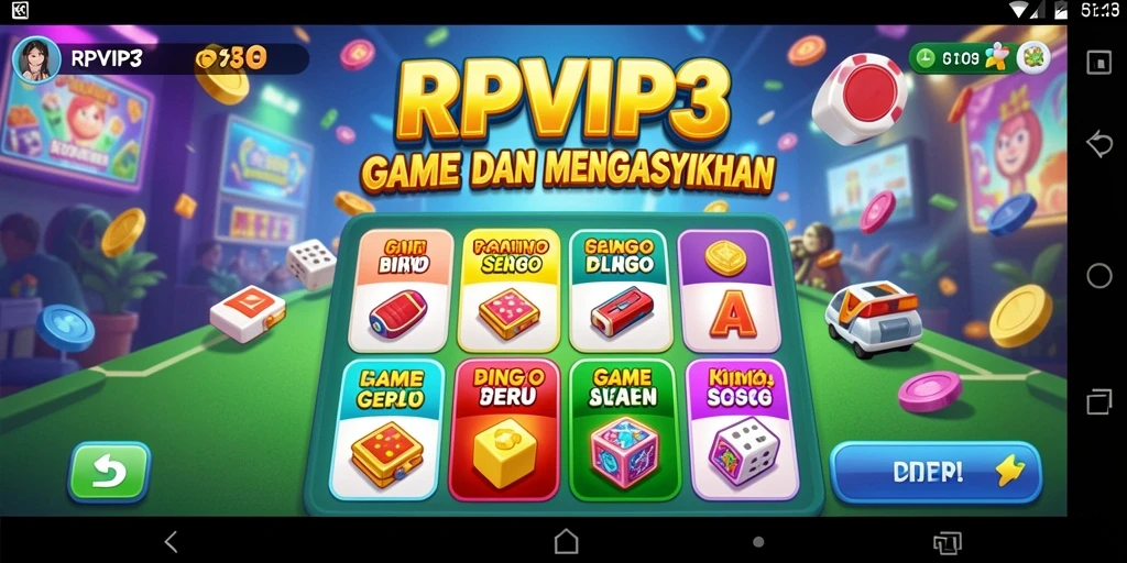 Tampilan gameplay RPVIP3 yang seru dan menarik.