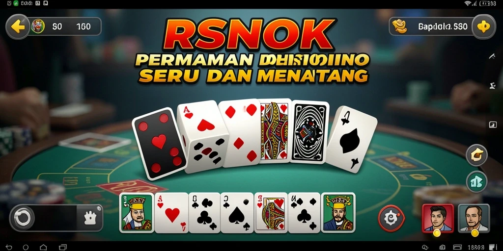 Tampilan gameplay seru dari RSNOK yang penuh warna dan interaktif.