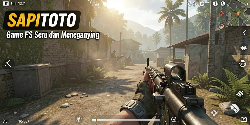 Tangkapan layar menampilkan pertempuran intens dalam gameplay FPS.